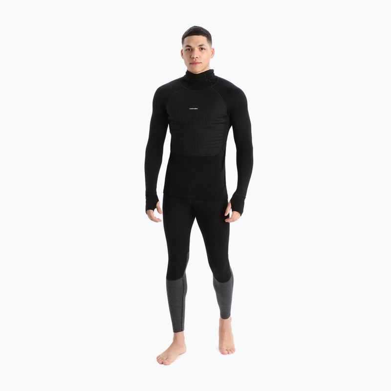 Jachetă de trekking pentru bărbați Icebreaker ZoneKnit Insulated negru 3