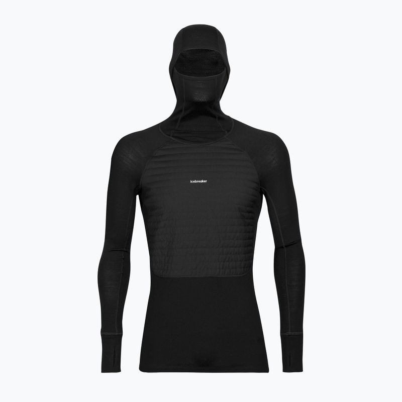 Jachetă de trekking pentru bărbați Icebreaker ZoneKnit Insulated negru 7