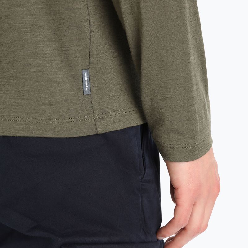 Icebreaker Tech Lite II tricou de drumeție pentru bărbați verde IB0A56KY0691 5