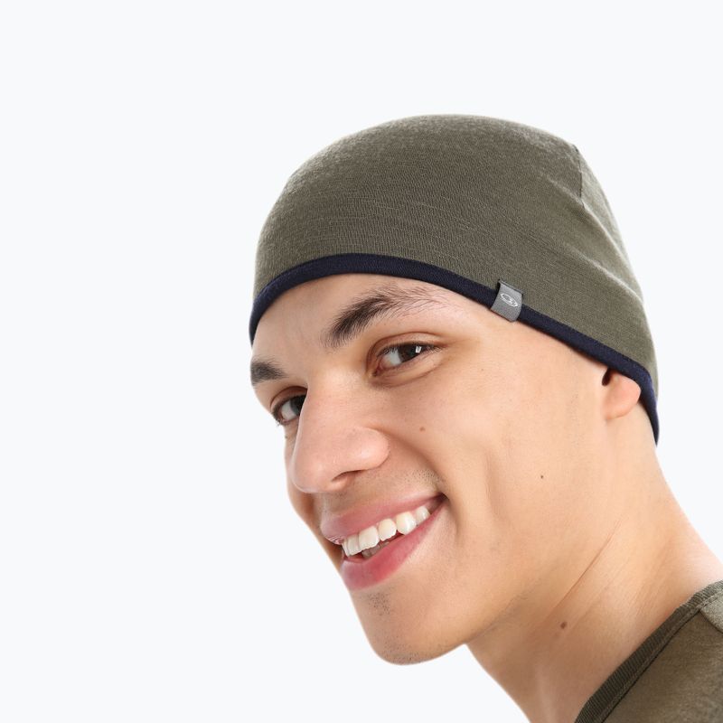 Pălărie Icebreaker Winter Pocket Hat loden/midnight navy