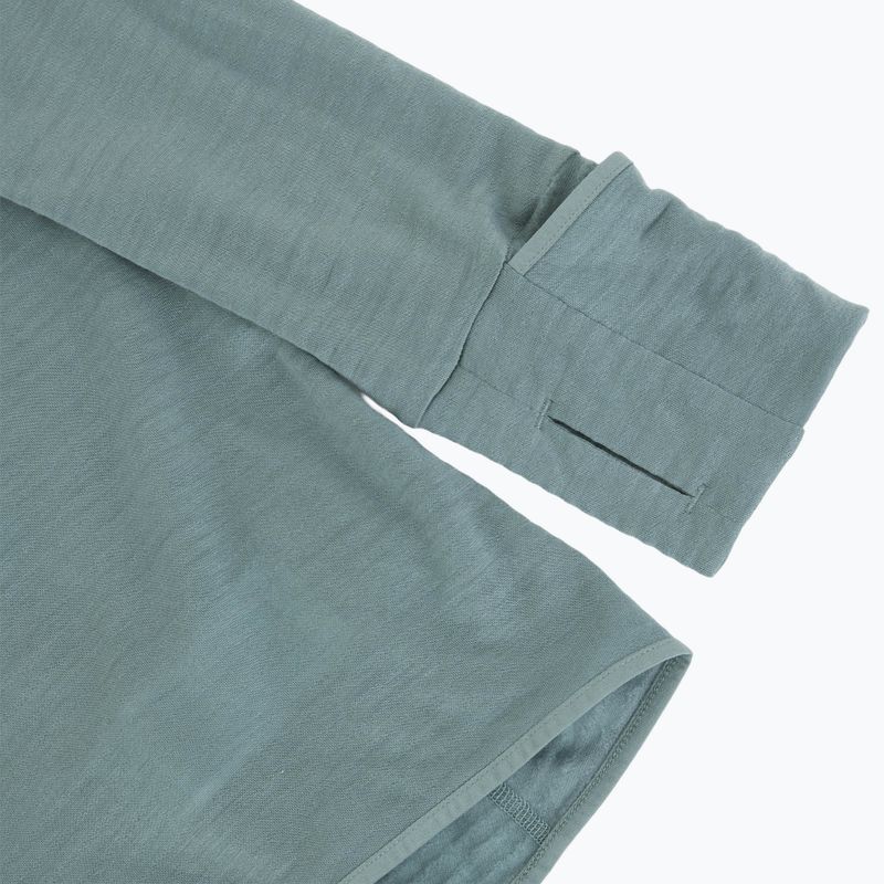 Bluză de trekking pentru bărbați icebreaker Merino 200 RealFleece Descender Zip Hoodie abyss/blue ash/black 4