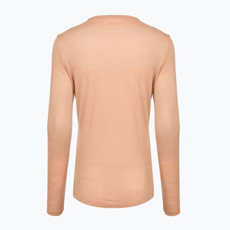 Longsleeve de trekking pentru femei icebreaker Merino 125 Cool-Lite Sphere III LS Tee desert sand 2
