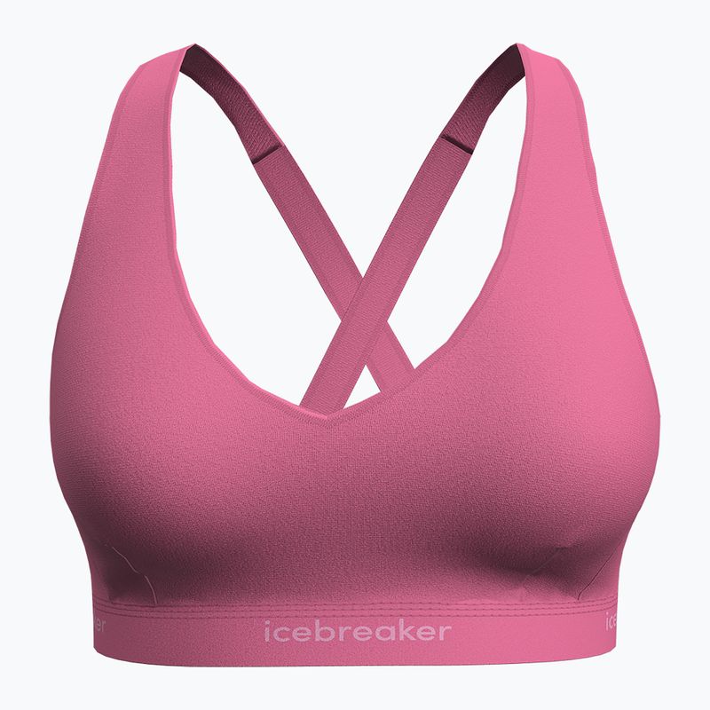 Sutien termoactiv icebreaker Merino 125 Cool-Lite Sprite Racerback pop