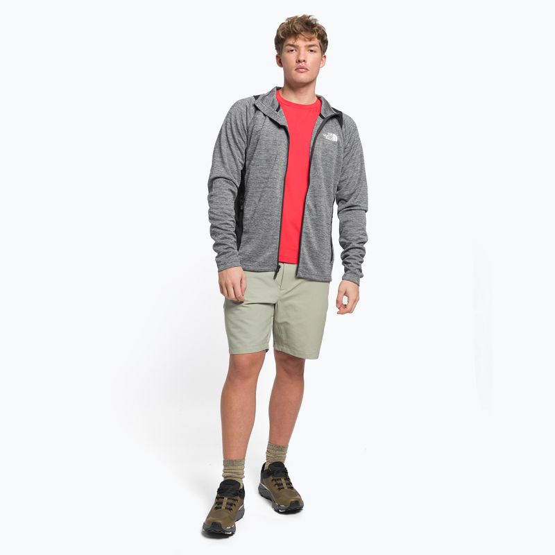 Jachetă de trekking pentru bărbați The North Face AO Midlayer FZ FZ gri NF0A5IMFYLM1 2