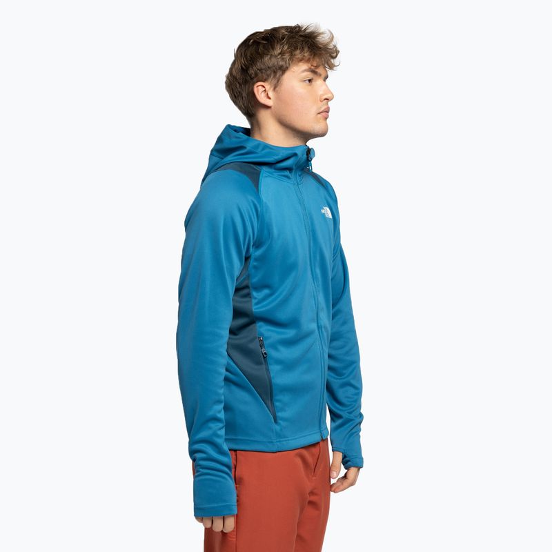 Jachetă de trekking pentru bărbați The North Face AO Midlayer FZ Hoodie FZ albastru NF0A5IMG5E91 3