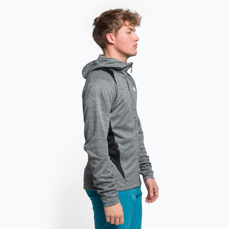 Jachetă de trekking pentru bărbați The North Face AO Midlayer FZ Hoodie FZ Gri NF0A5IMGYLM1 3