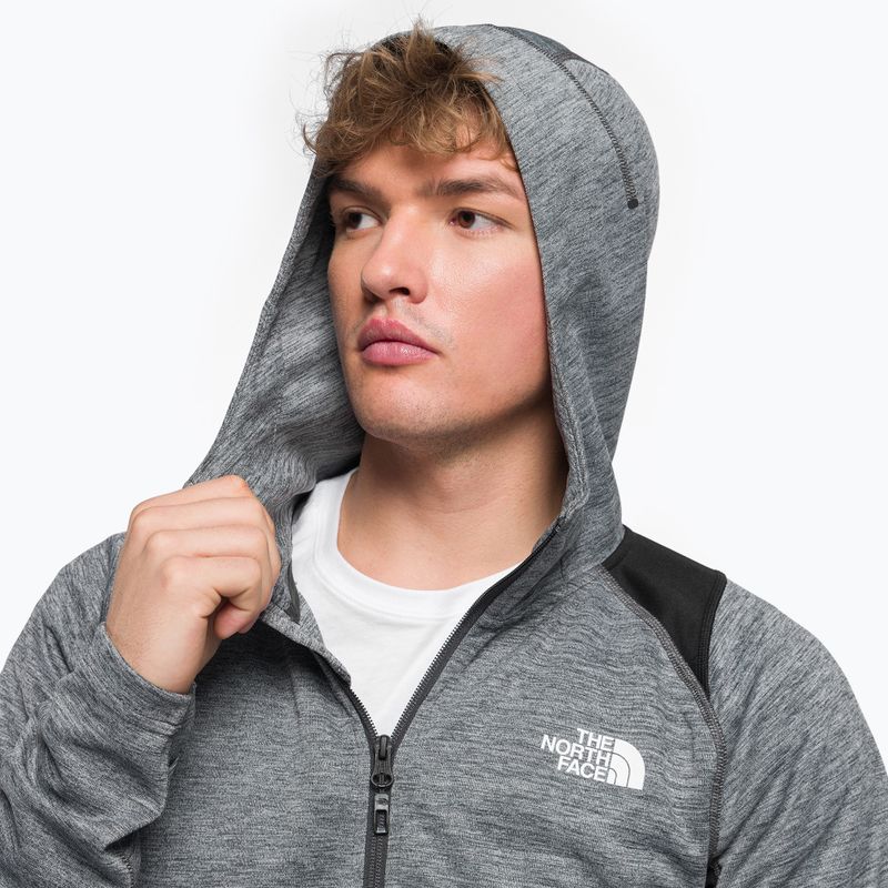 Jachetă de trekking pentru bărbați The North Face AO Midlayer FZ Hoodie FZ Gri NF0A5IMGYLM1 5