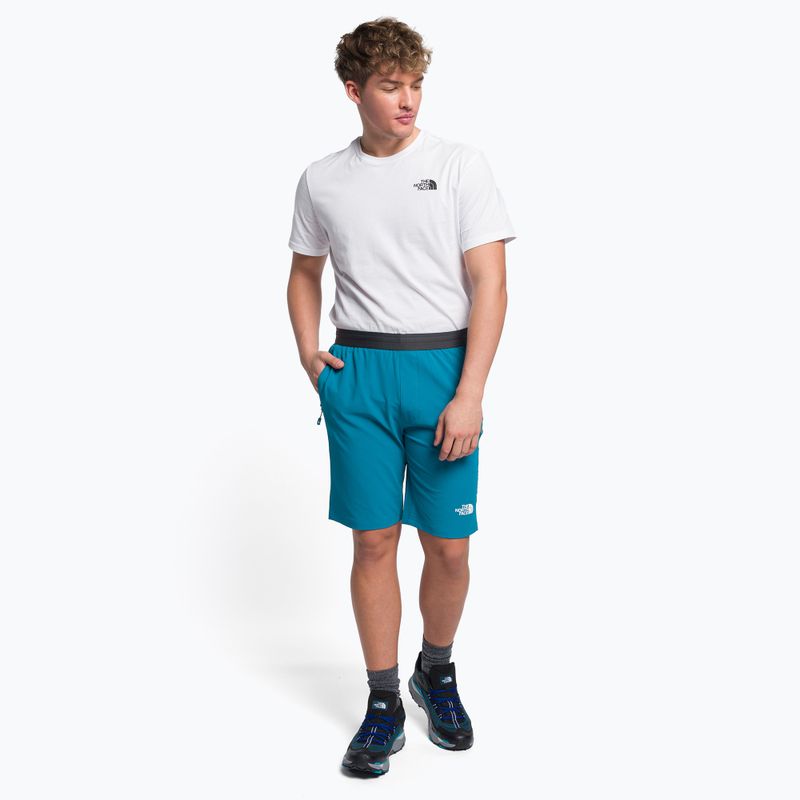 Pantaloni scurți de drumeție pentru bărbați The North Face AO Woven albastru NF0A5IMMM191 2