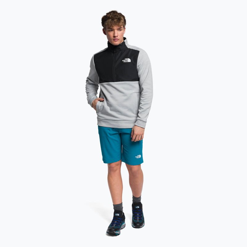 Bărbați The North Face MA 1/4 Zip 1/4 fleece sweatshirt gri deschis NF0A5IESGAU1 2
