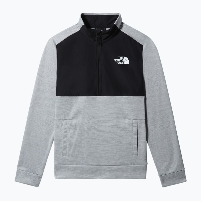 Bărbați The North Face MA 1/4 Zip 1/4 fleece sweatshirt gri deschis NF0A5IESGAU1 9