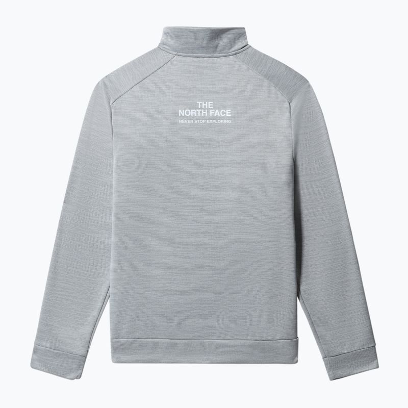 Bărbați The North Face MA 1/4 Zip 1/4 fleece sweatshirt gri deschis NF0A5IESGAU1 10