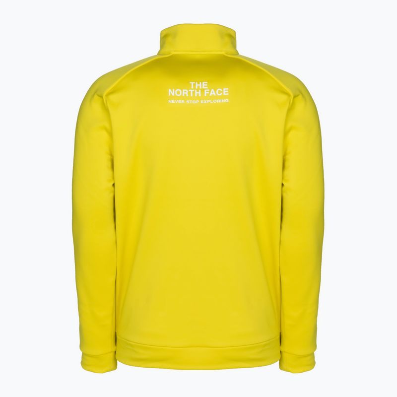 Bărbați The North Face MA 1/4 Zip 1/4 fleece sweatshirt galben NF0A5IESY7C1 10