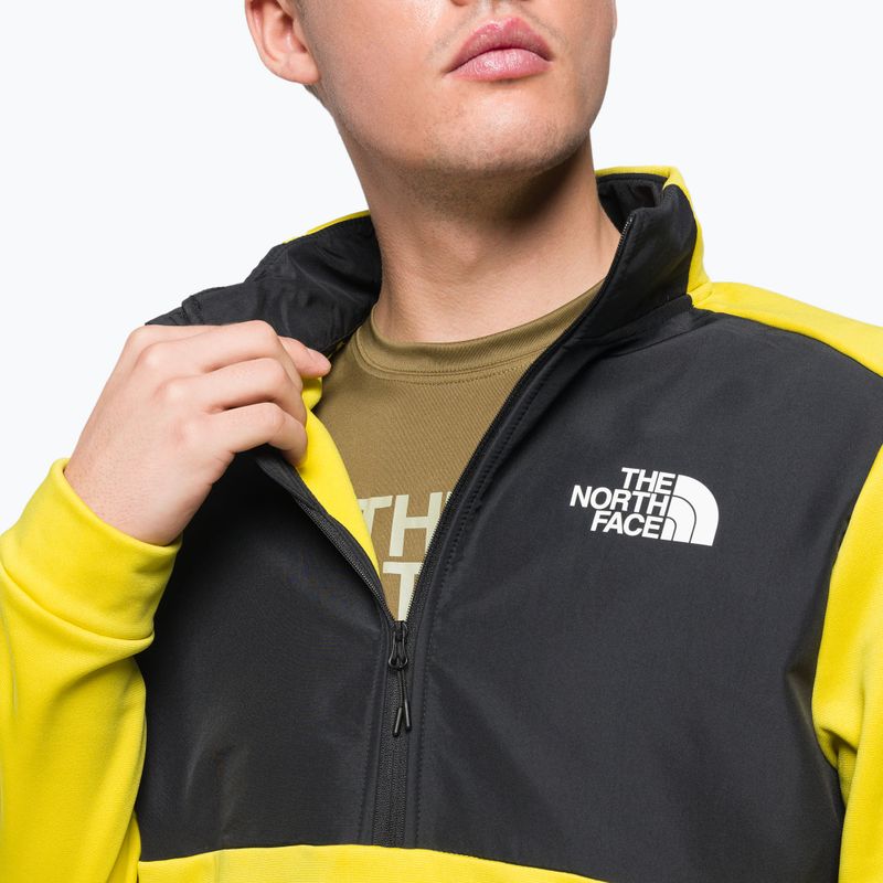 Bărbați The North Face MA 1/4 Zip 1/4 fleece sweatshirt galben NF0A5IESY7C1 7