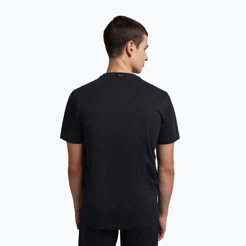 Tricou Napapijri NP0A4G34 azul pentru bărbați 2