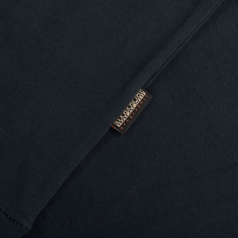 Tricou Napapijri NP0A4G34 azul pentru bărbați 8