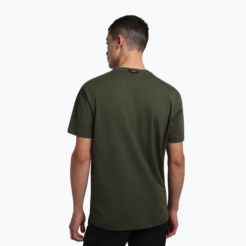 Tricou Napapijri NP0A4G34 verde pentru bărbați Napapijri NP0A4G34 verde 2