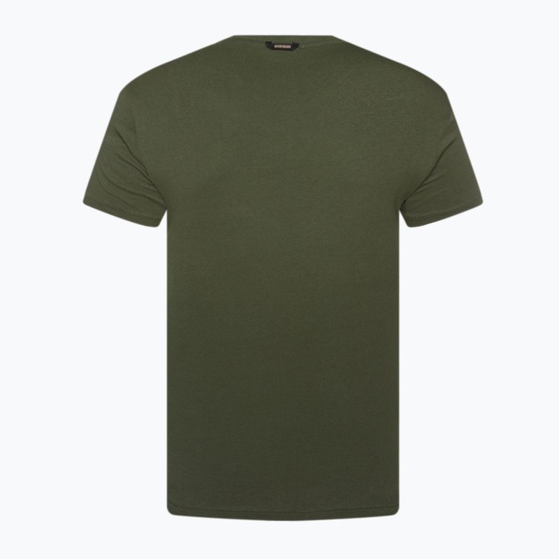 Tricou Napapijri NP0A4G34 verde pentru bărbați Napapijri NP0A4G34 verde
