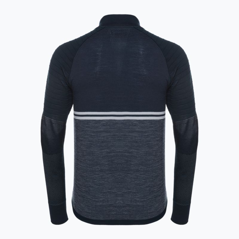 Bluză termică pentru bărbați Smartwool Intraknit Merino Tech 1/4 Zip deep navy 2