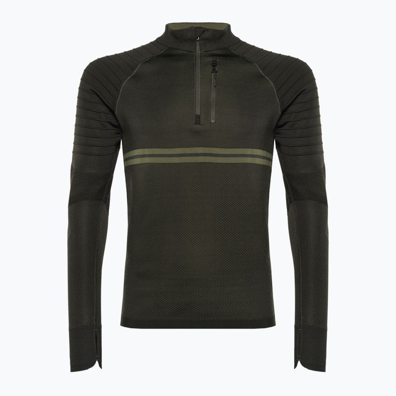 Tricou termic Smartwool Intraknit Merino Tech 1/4 Zip pentru bărbați  gri 16670