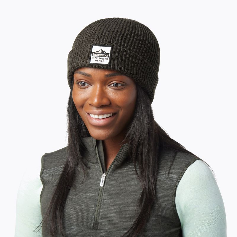 Căciulă de iarnă Smartwool Patch verde 11493-K15 8