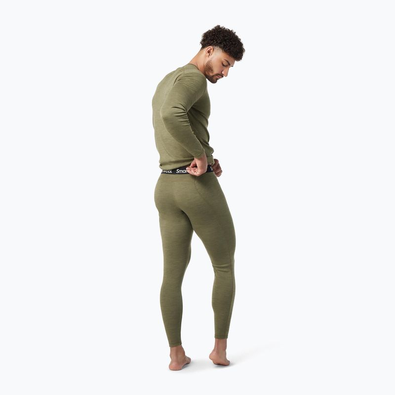 Pantaloni termoactivi pentru bărbați Smartwool Classic Thermal Merino Baselayer Boxed winter moss heather 2