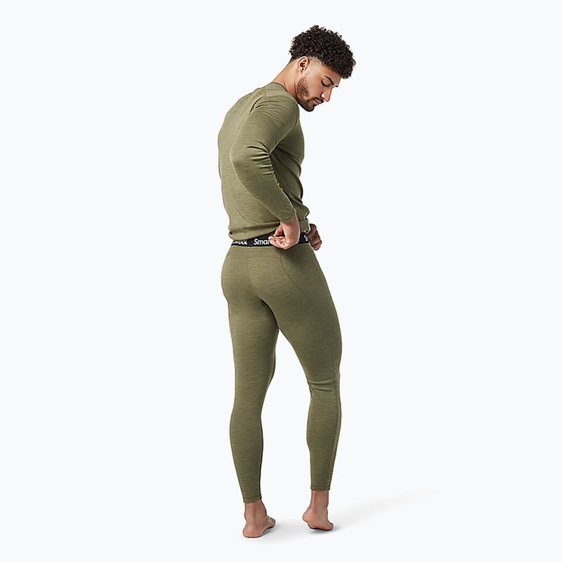 Pantaloni termoactivi pentru bărbați Smartwool Classic Thermal Merino Baselayer Boxed winter moss heather 2