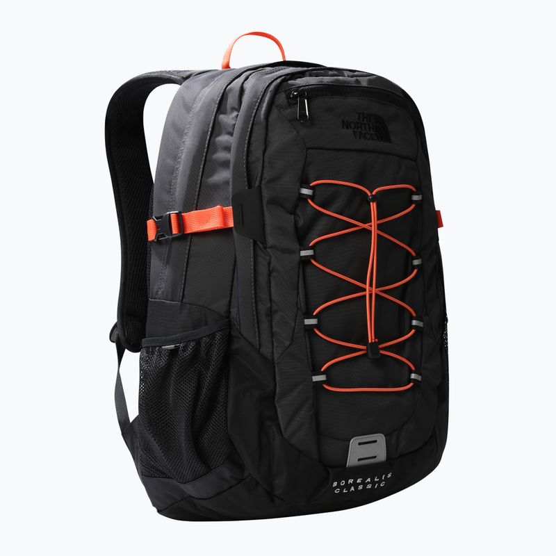 Rucsac turistic The North Face Borealis Classic 29 l asphalt grey/retro orange