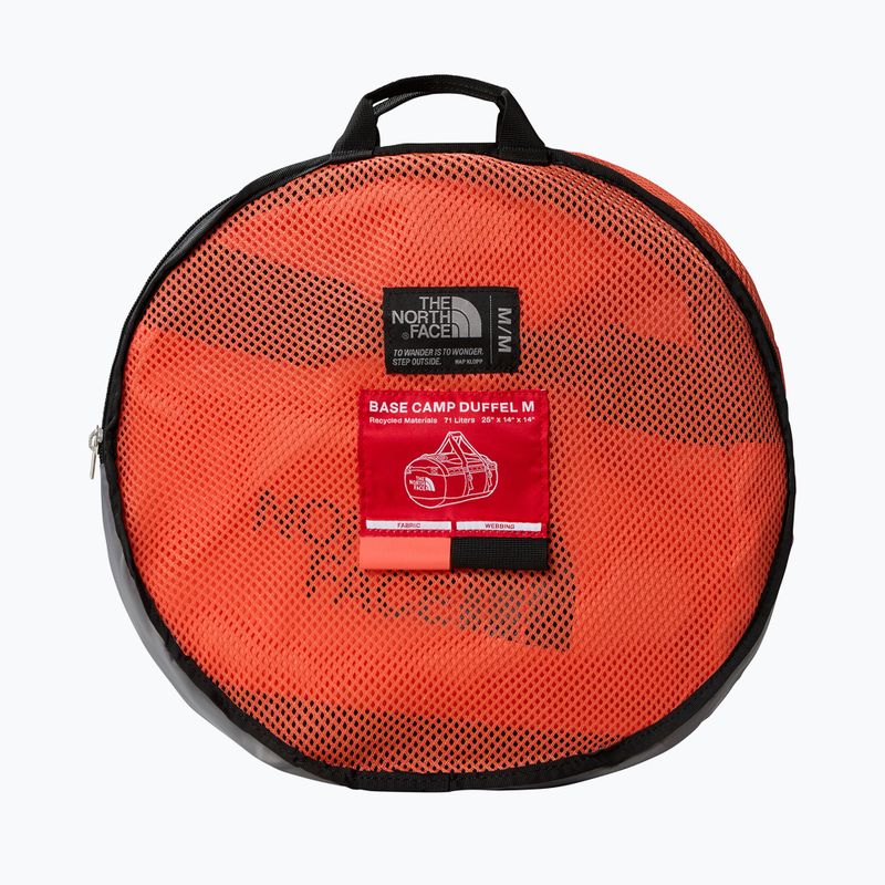 The North Face Base Camp Duffel M 71 l sac de călătorie portocaliu NF0A52SAZVV11 10