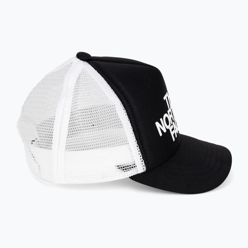 The North Face Kids Foam Trucker spumă șapcă de baseball negru și alb NF0A7WHIJK31 2