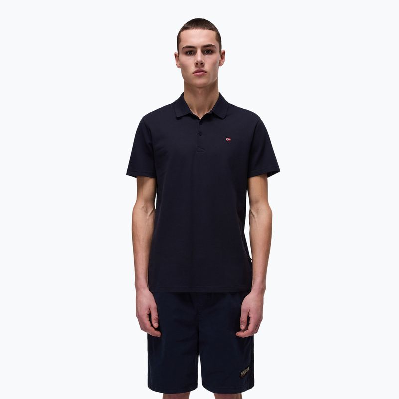 Tricou polo pentru bărbați Napapijri Ealis blu marine