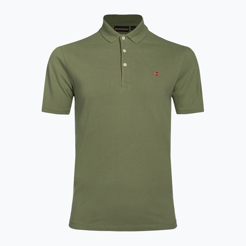 Tricou polo pentru bărbați Napapijri Ealis green lichen 5