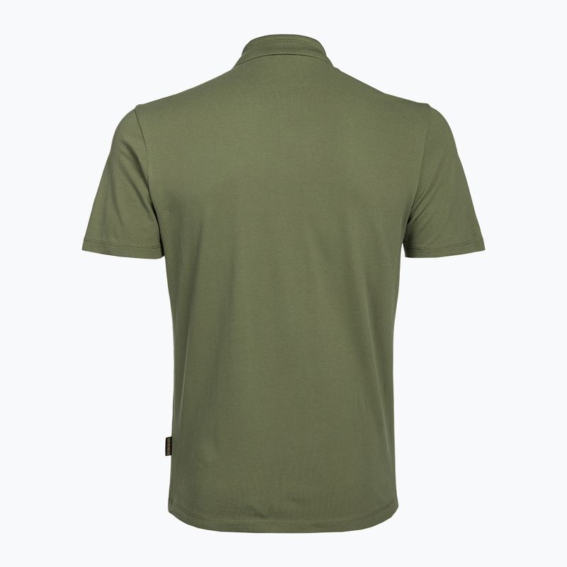 Tricou polo pentru bărbați Napapijri Ealis green lichen 6