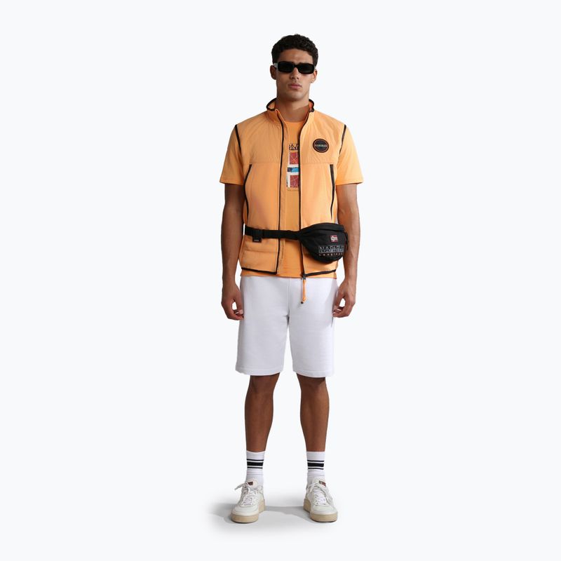 Tricou Napapijri NP0A4H22 naranja pentru bărbați 2