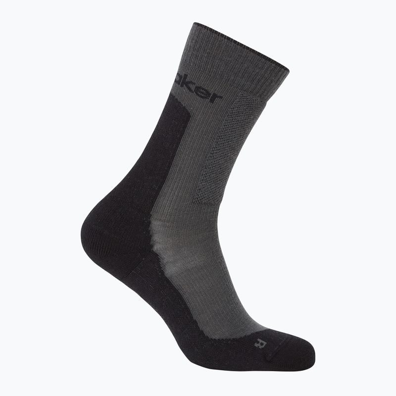 Șosete pentru femei icebreaker Merino Hike+ Medium Crew obsidian/black