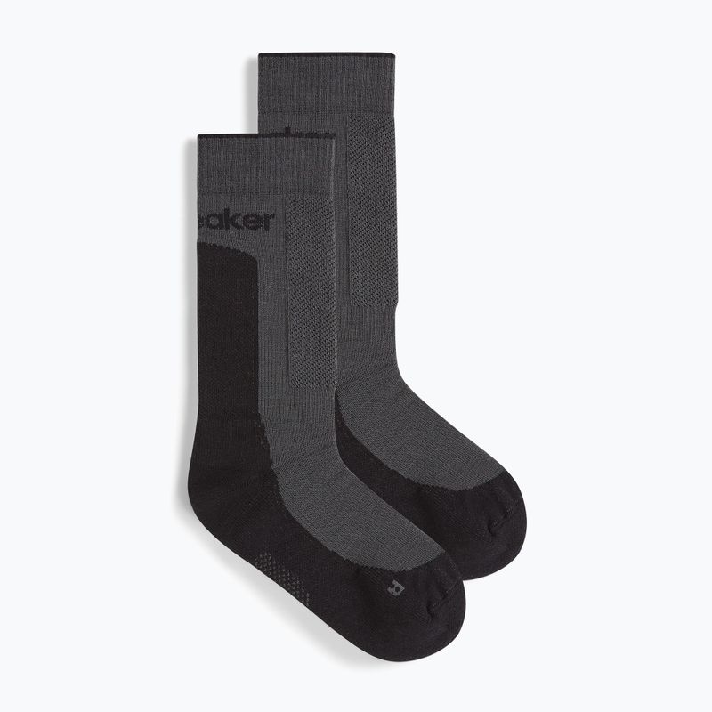 Șosete pentru femei icebreaker Merino Hike+ Medium Crew obsidian/black 2