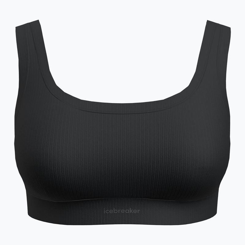 Sutien termoactiv icebreaker Merino Rib Lotus black