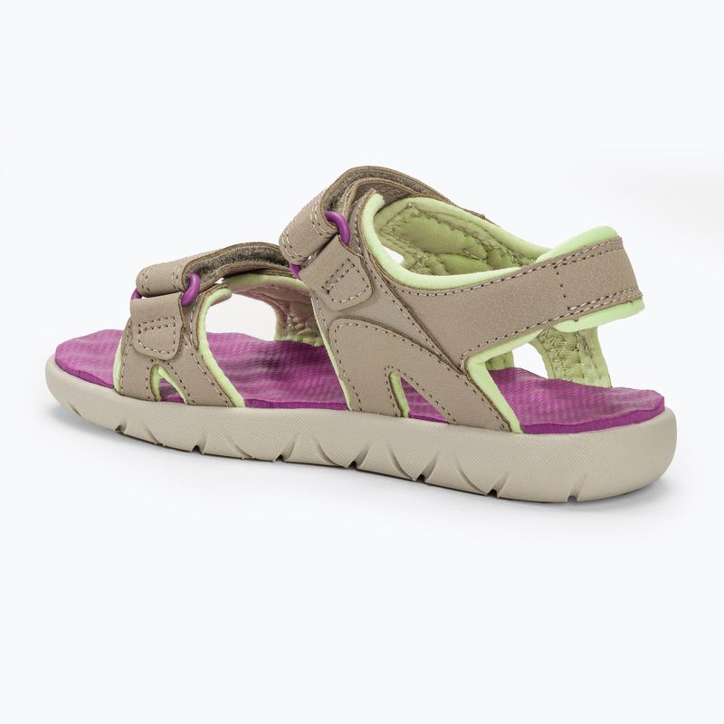 Timberland Perkins Row 2 Strap Timberland Perkins 2 Strap pur cașmir sandale pentru copii 3