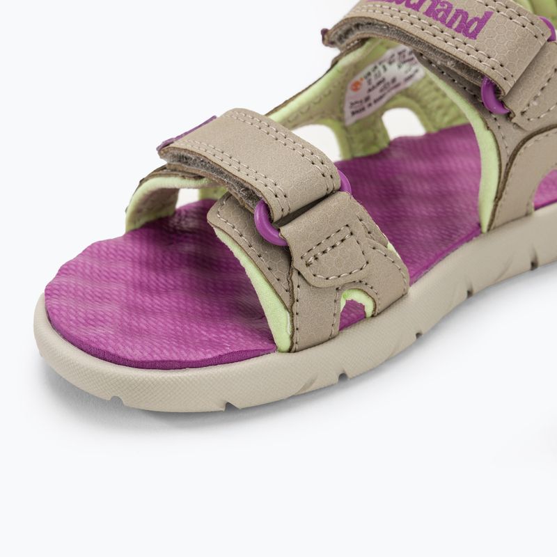 Timberland Perkins Row 2 Strap Timberland Perkins 2 Strap pur cașmir sandale pentru copii 7