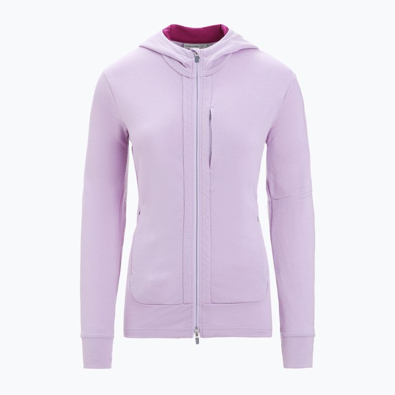 Geacă de trekking pentru femei Icebreaker Quantum III LS Zip Hood violet 0A59JW 8