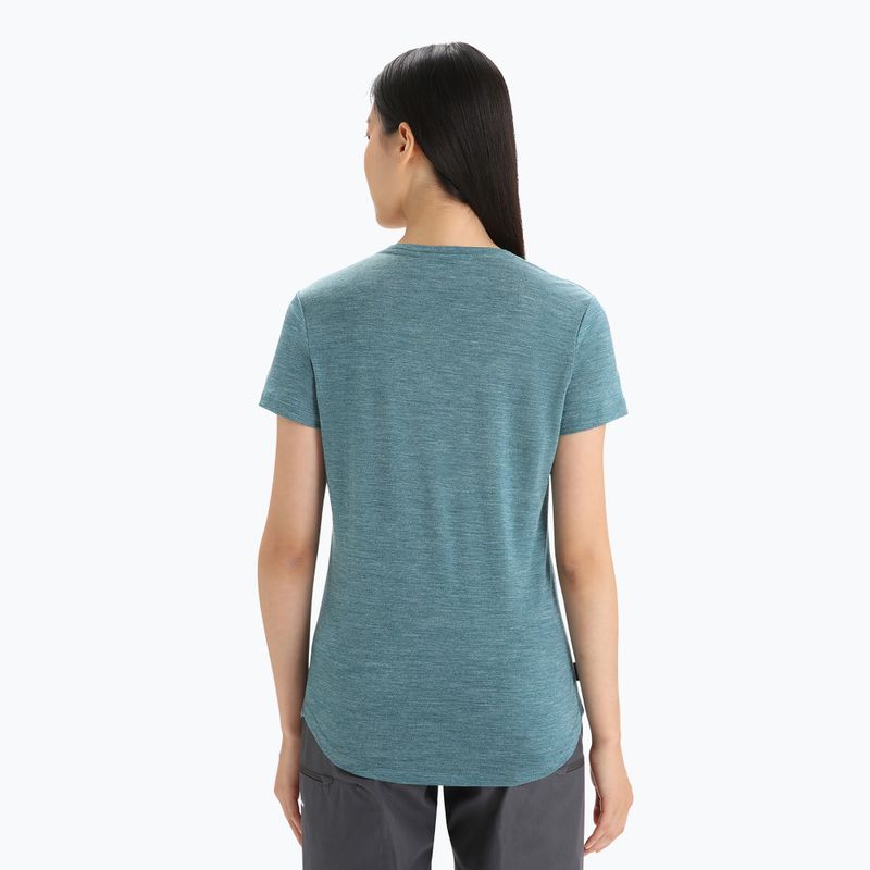 Icebreaker tricou termic pentru femei Sphere II verde IB0A56D37931 3
