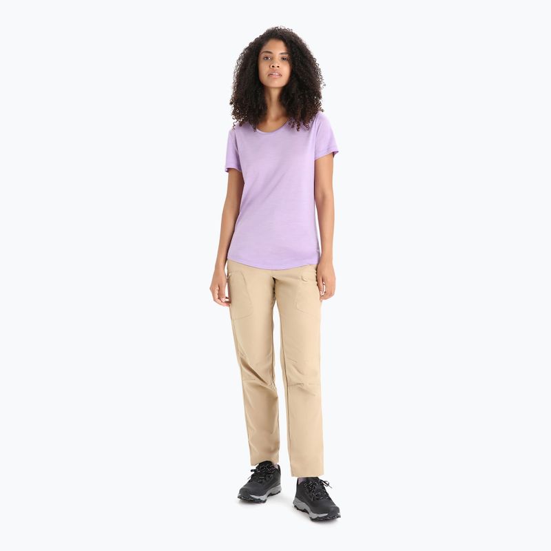 Icebreaker tricou termic pentru femei Sphere II violet IB0A56D37361 2