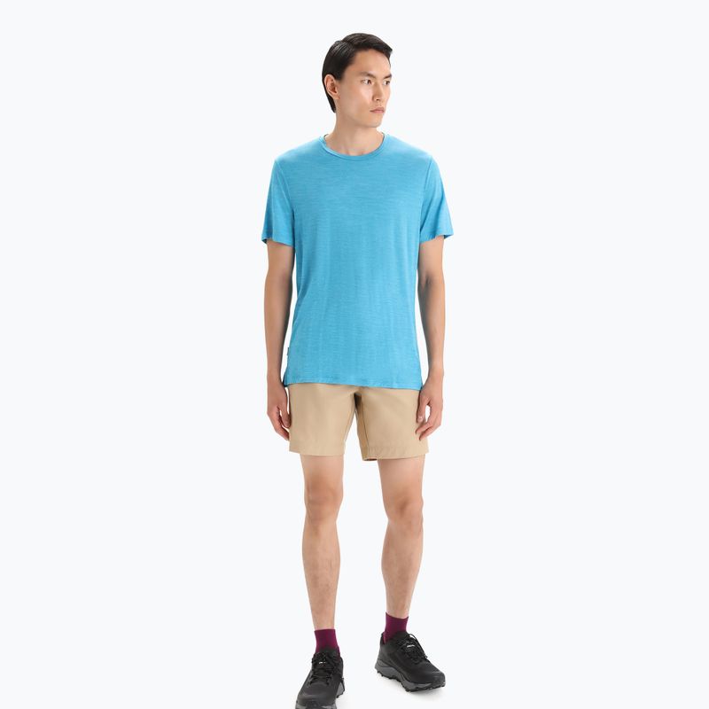 Cămașă de trekking pentru bărbați Icebreaker Sphere II SS albastru 0A56C6 2