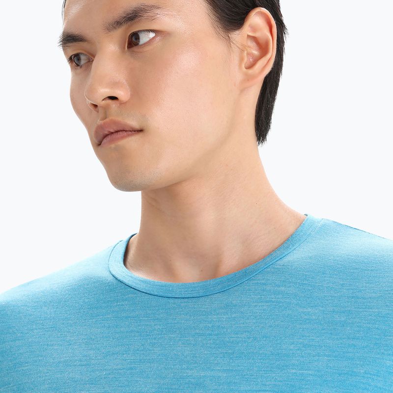 Cămașă de trekking pentru bărbați Icebreaker Sphere II SS albastru 0A56C6 4