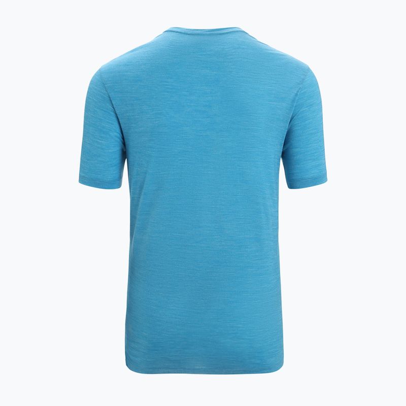 Cămașă de trekking pentru bărbați Icebreaker Sphere II SS albastru 0A56C6 7