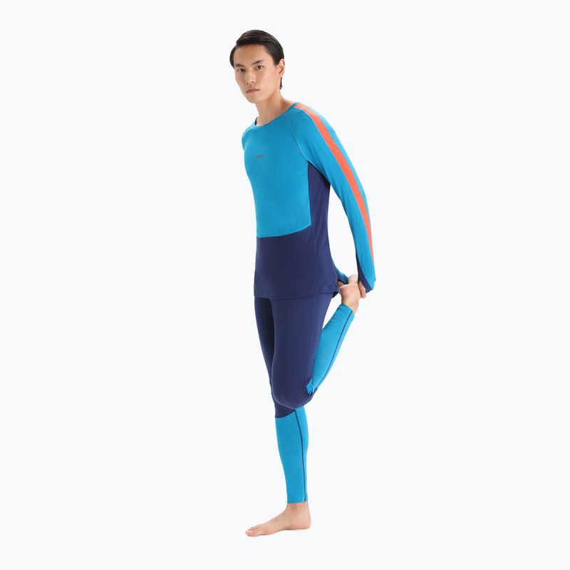 Pantaloni termici pentru bărbați icebreaker 125 Zoneknit albastru IB0A56H57841 2
