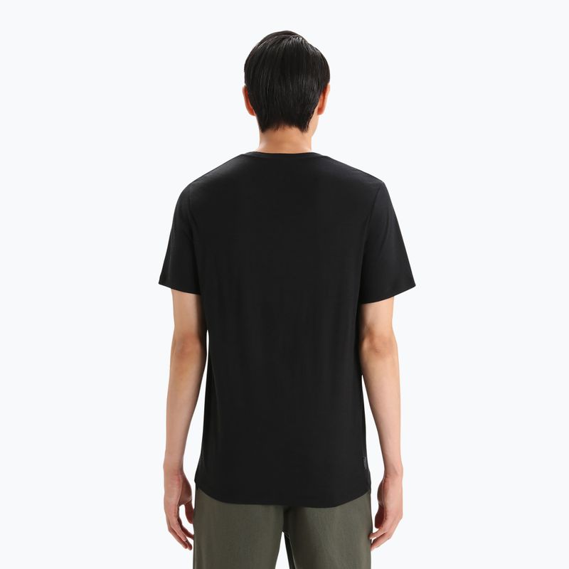 Tricou termic pentru bărbați icebreaker Tech Lite II Polar Paddle negru IB0A56NA001111 3