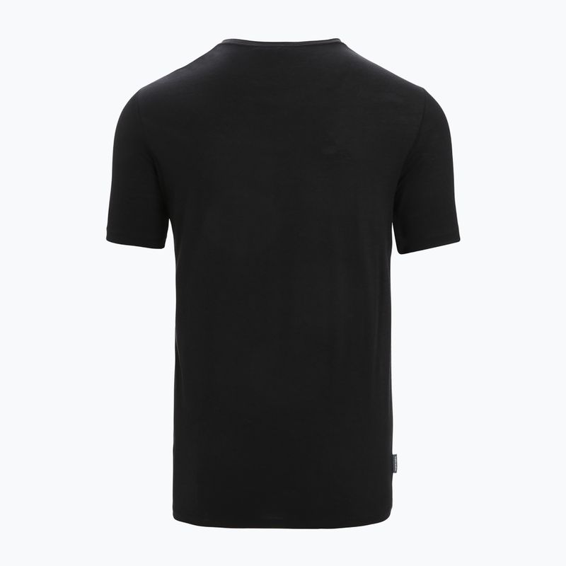 Tricou termic pentru bărbați icebreaker Tech Lite II Polar Paddle negru IB0A56NA001111 7