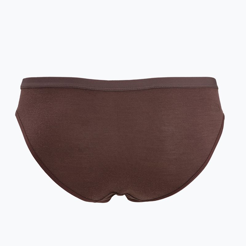Chiloți termoactivi pentru femei Icebreaker Siren Bikini umber 2