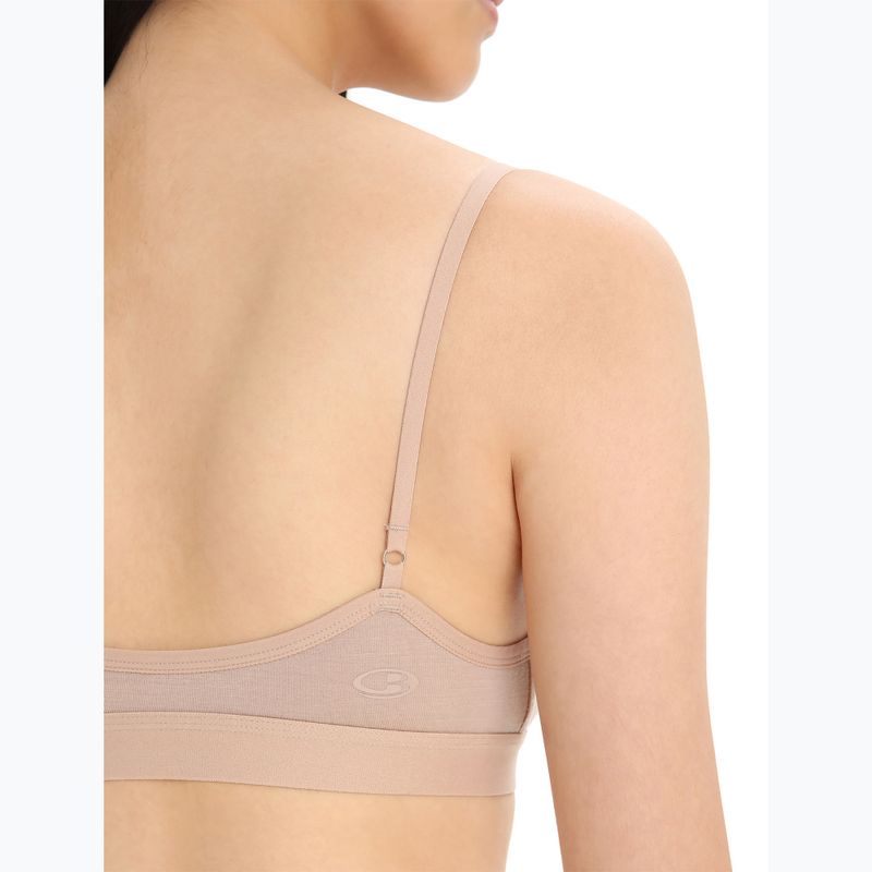 Sutien termoactiv icebreaker Merino 150 Siren Bra Inserts praline 7