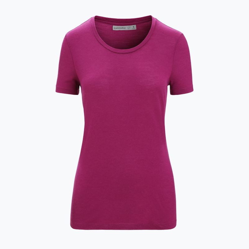 Icebreaker Tech Lite II SS tricou de trekking pentru femei purpuriu 6